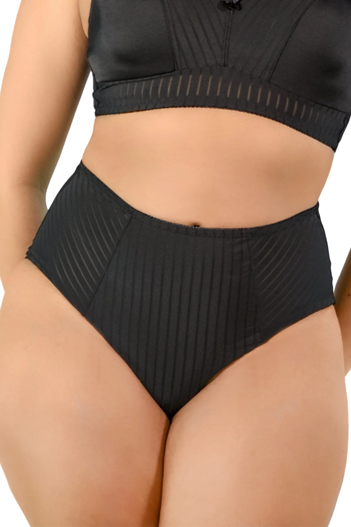 Image of Striped Pin-Up Brief