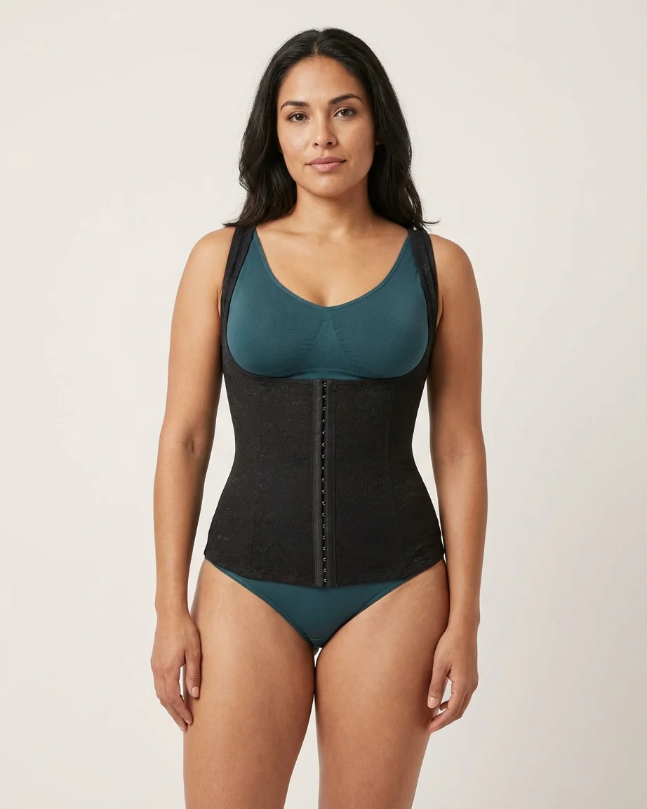 Image of Embrace Lace Mesh Torso Shaper - Final Sale