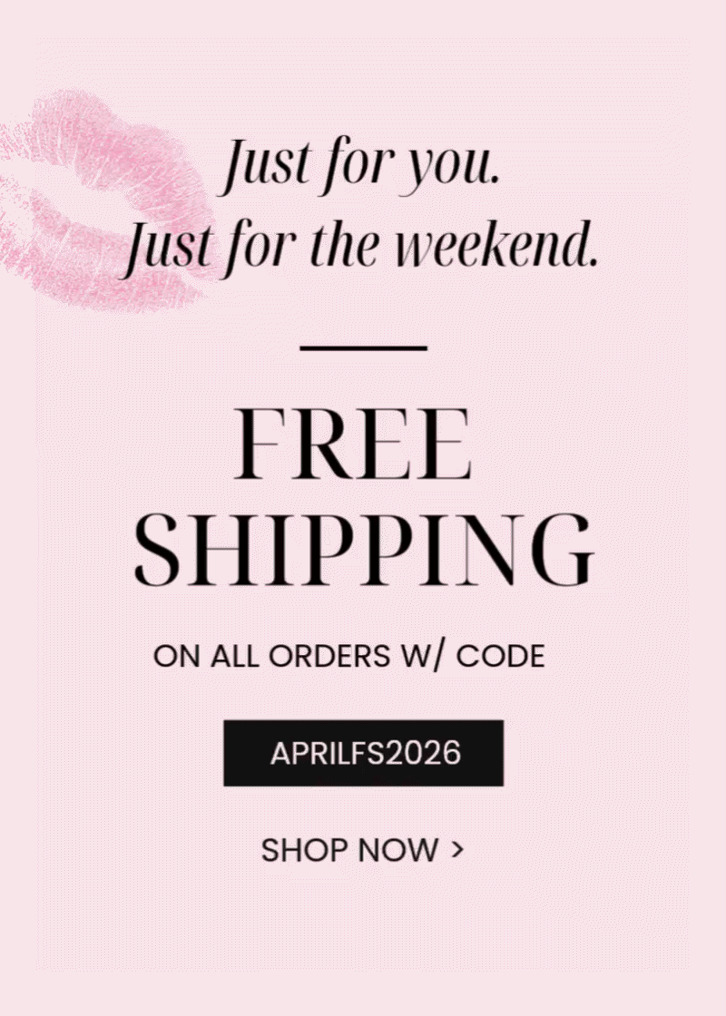 Animated images showcasing the free shipping on all order on rhondashear.com