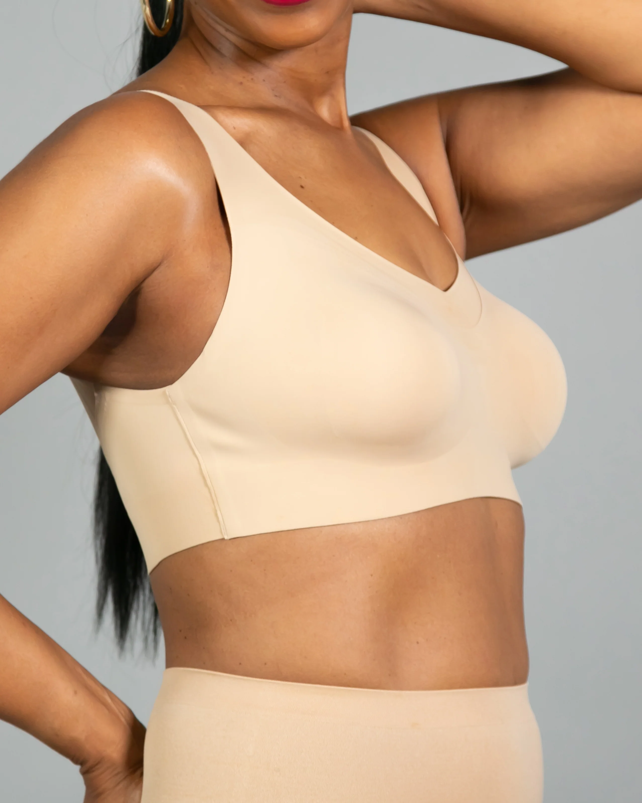Image of Invisible Edge Gel Sweetheart Bra