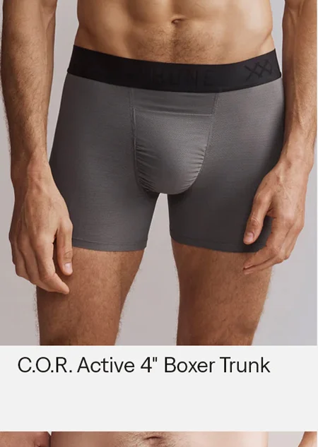 C.O.R. Active 4'' Boxer Trunk