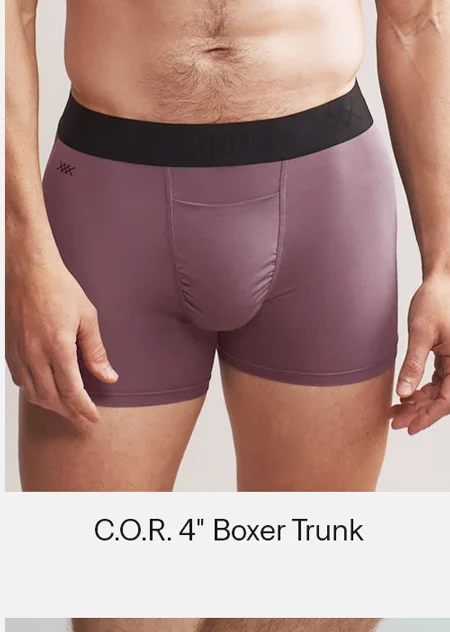 C.O.R. 4'' Boxer Trunk