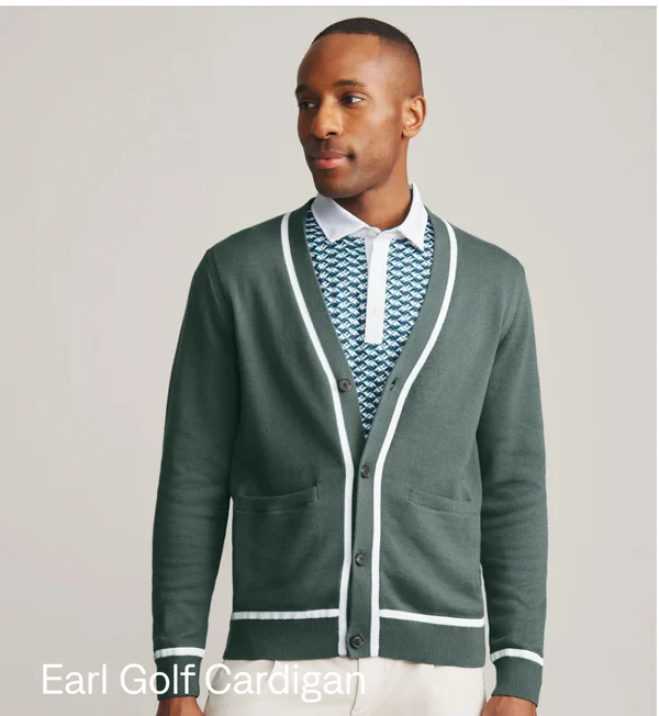 Earl Golf Cardigan
