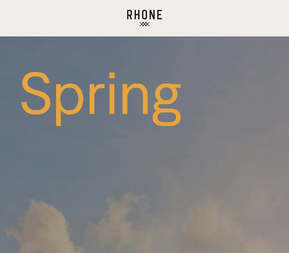RHONE: Spring Sale