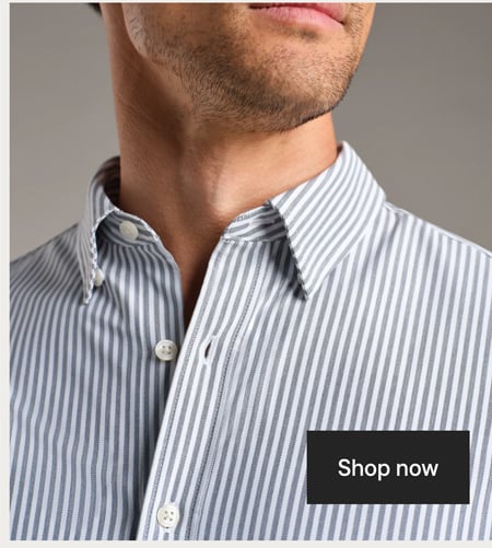 Gray Linen Wide Stripe