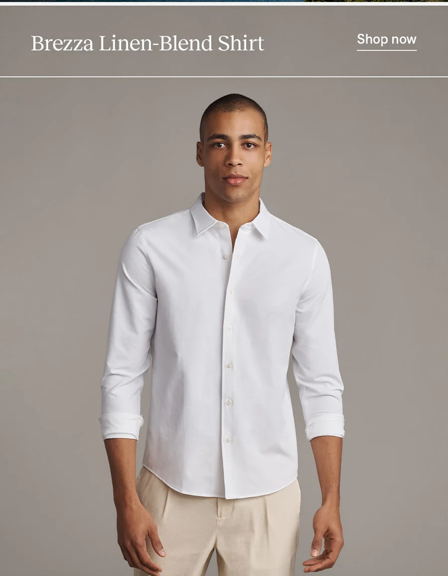 Brezza Linen-Blend Shirt