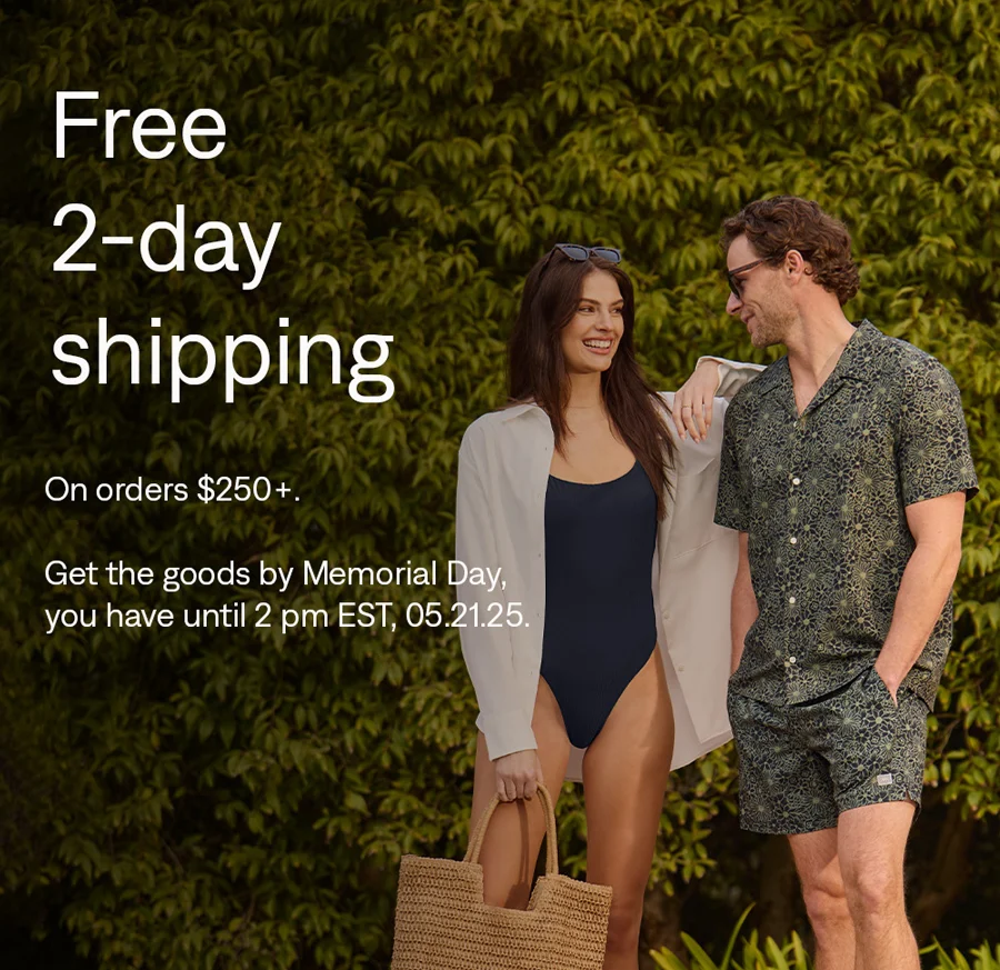 Free 2-day shipping on orders $250+