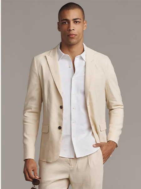 Amalfi Linen Blazer