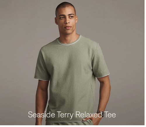 Seaside Terry Relaxed Tee