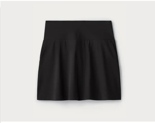 Course to Court Skort - 16'': Black