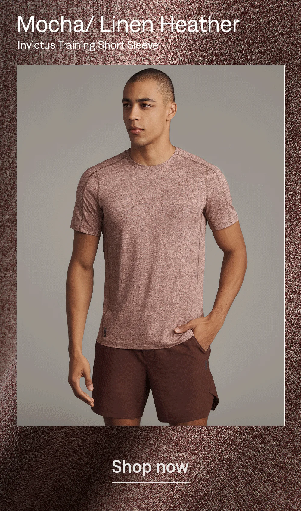 Invictus Training Short Sleeve: Green Sage