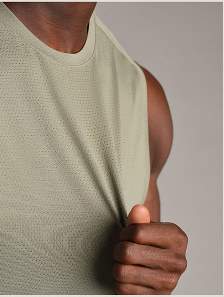 Invictus Training Tee: Green Sage