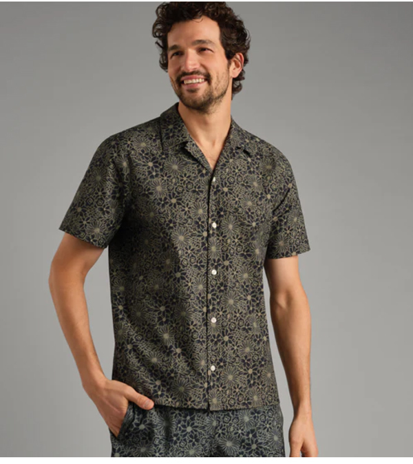 State of Mind Camp Collar Shirt