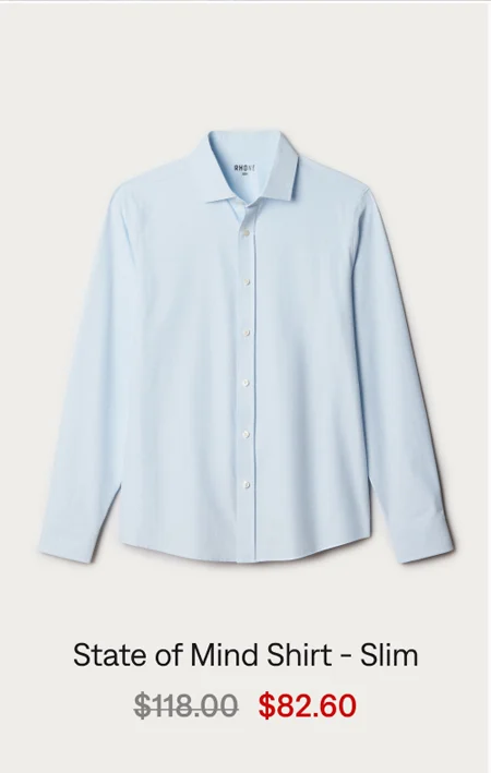 State of Mind Shirt - Slim