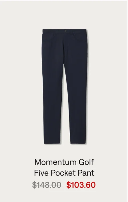 Momentum Golf Five Pocket Pant