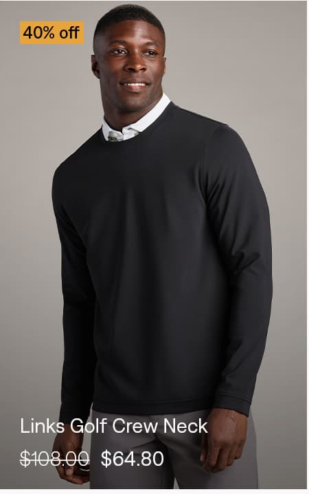 Links Golf Crew Neck