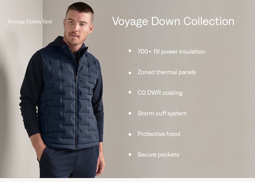 Voyage Down Vest / Voyage Down Collection