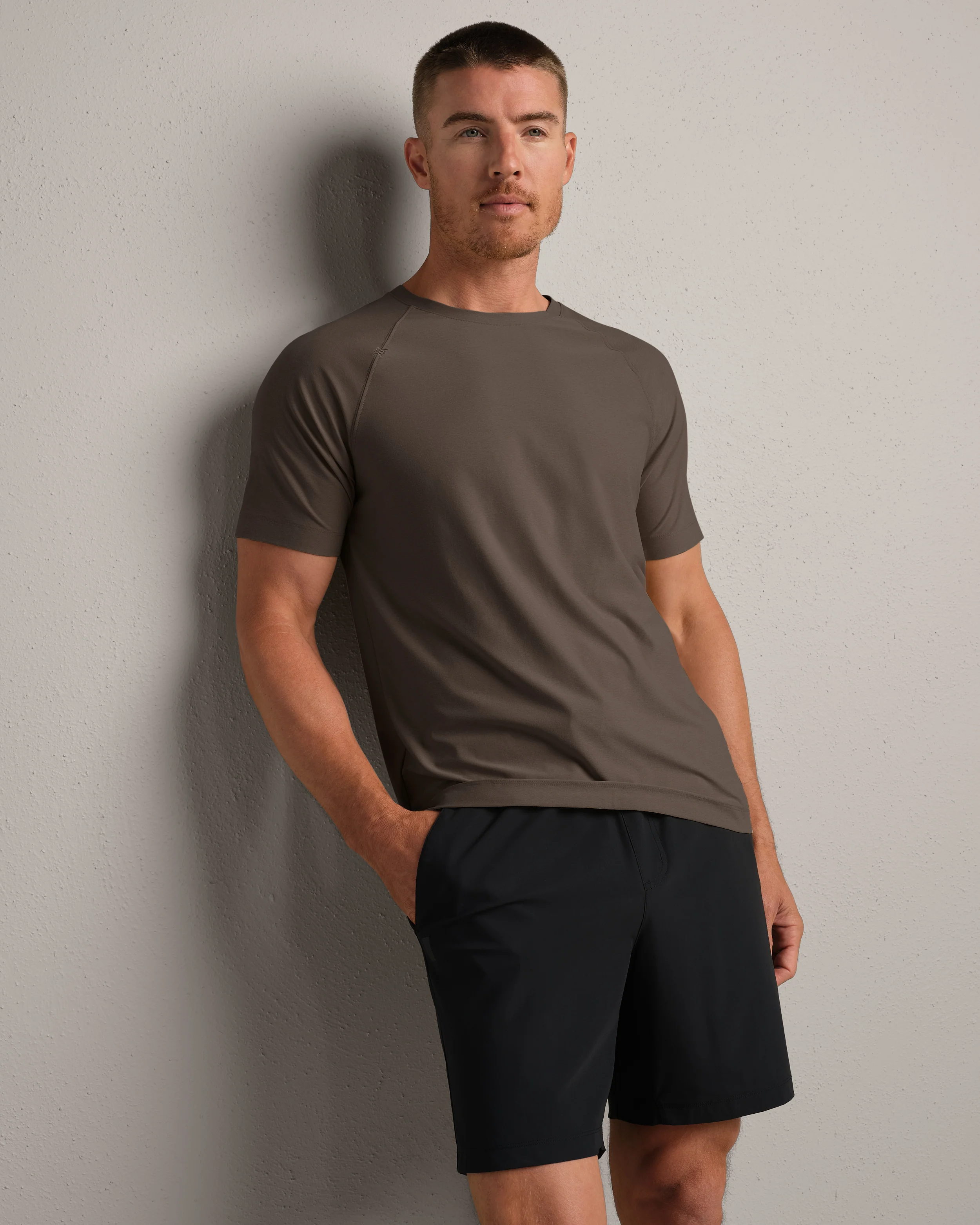 Image of Reign Tee -- Cafe Noir Heather