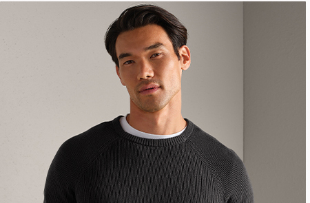 Rib Crewneck Sweater