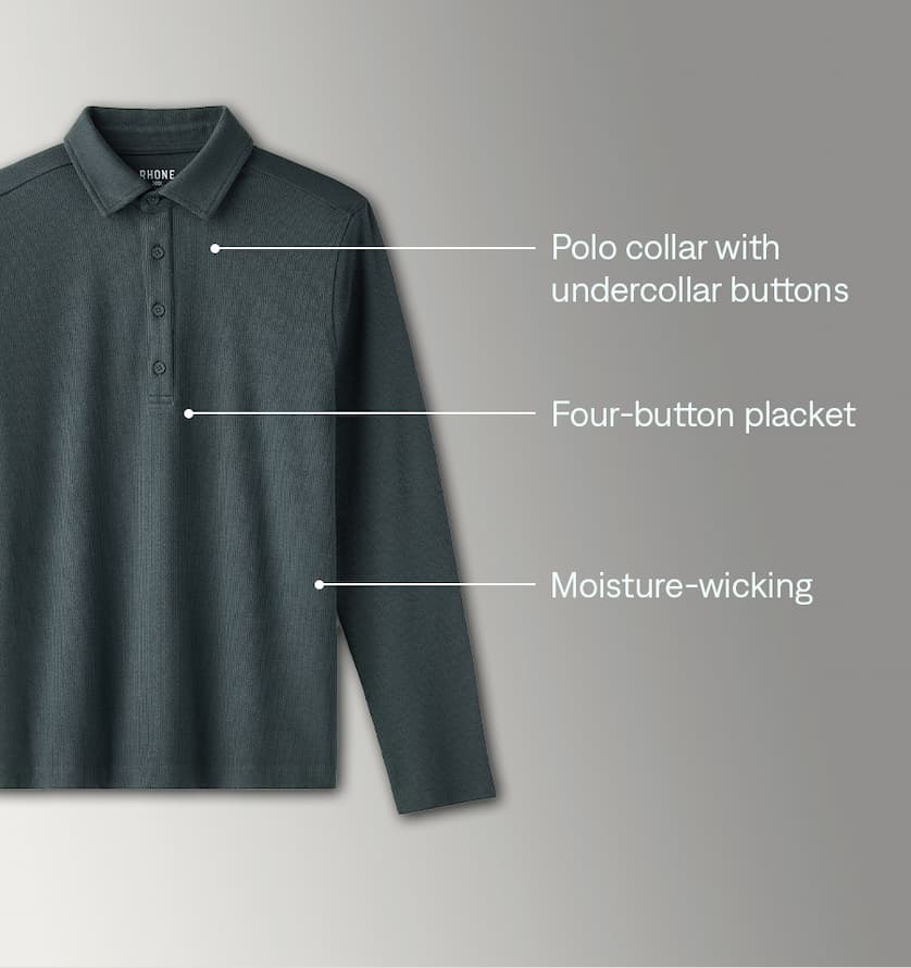 WFH Midweight Polo features