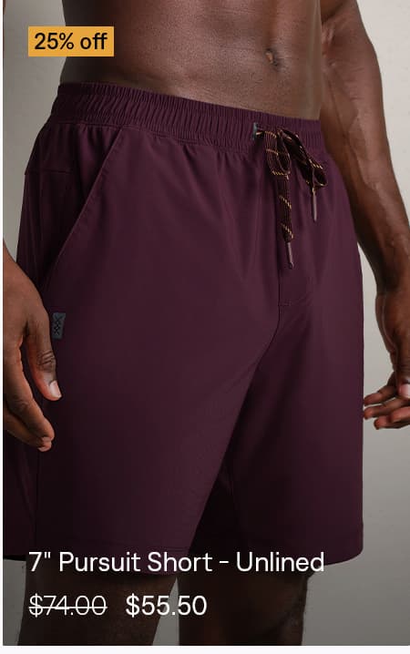 7" Pursuit Short - Unlined