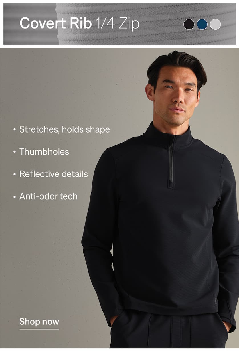 Covert Rib 1/4 Zip
