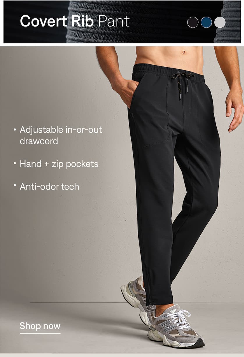 Covert Rib Pant