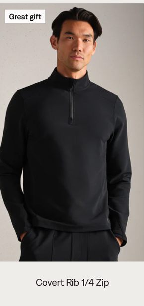 Covert Rib 1/4 Zip