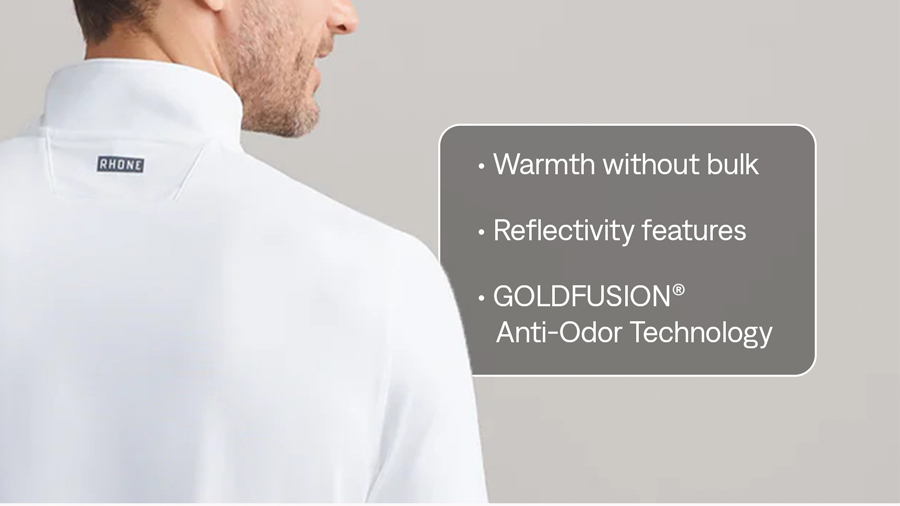 Rise 1/4 Zip features