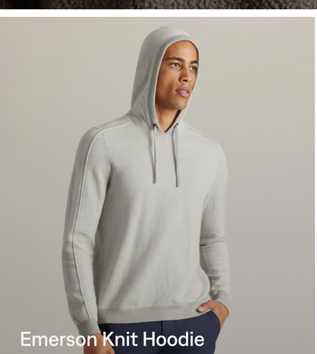 Emerson Knit Hoodie