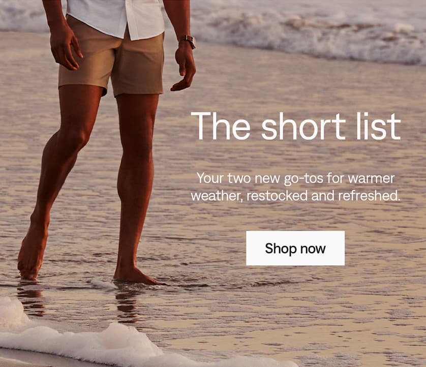 The short list: Shop now