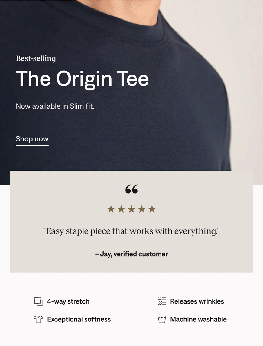 Origin Tee - Slim