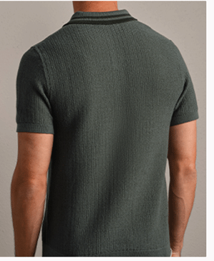 Fine Knit Sweater Polo