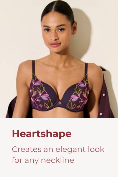Heartshaped bras