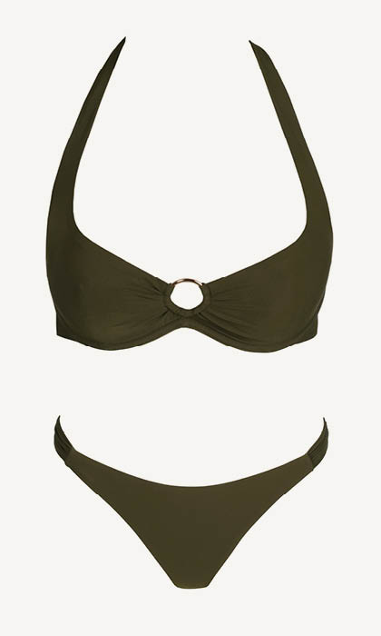 Sarda Swim Lita Olive Green
