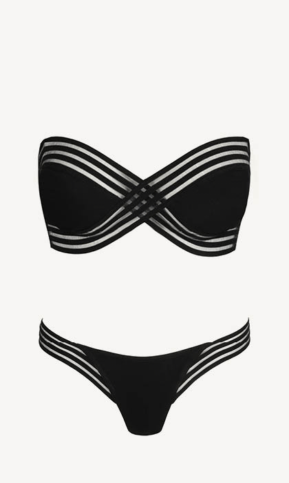 Sarda Swim Miss Black
