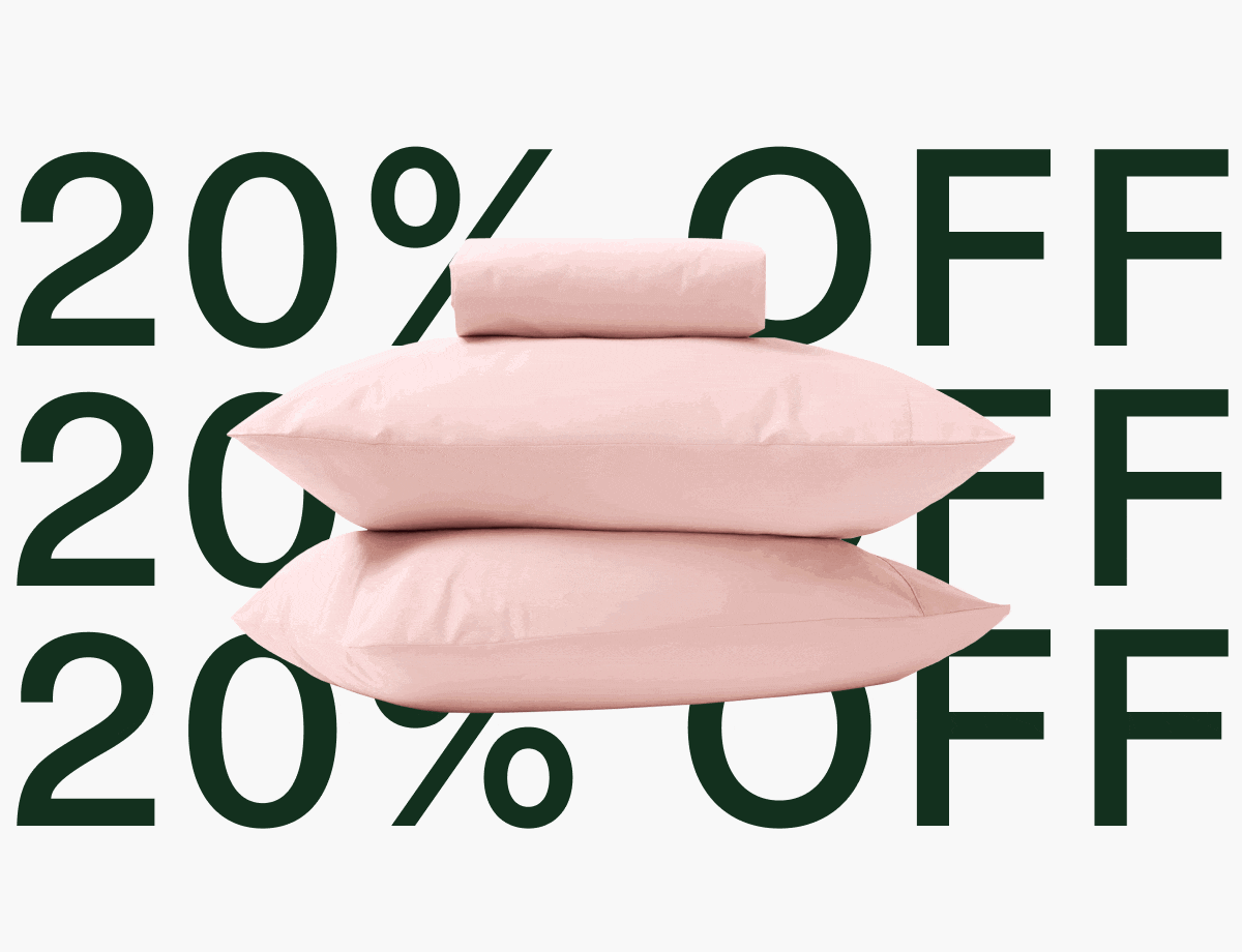 20% OFF percale