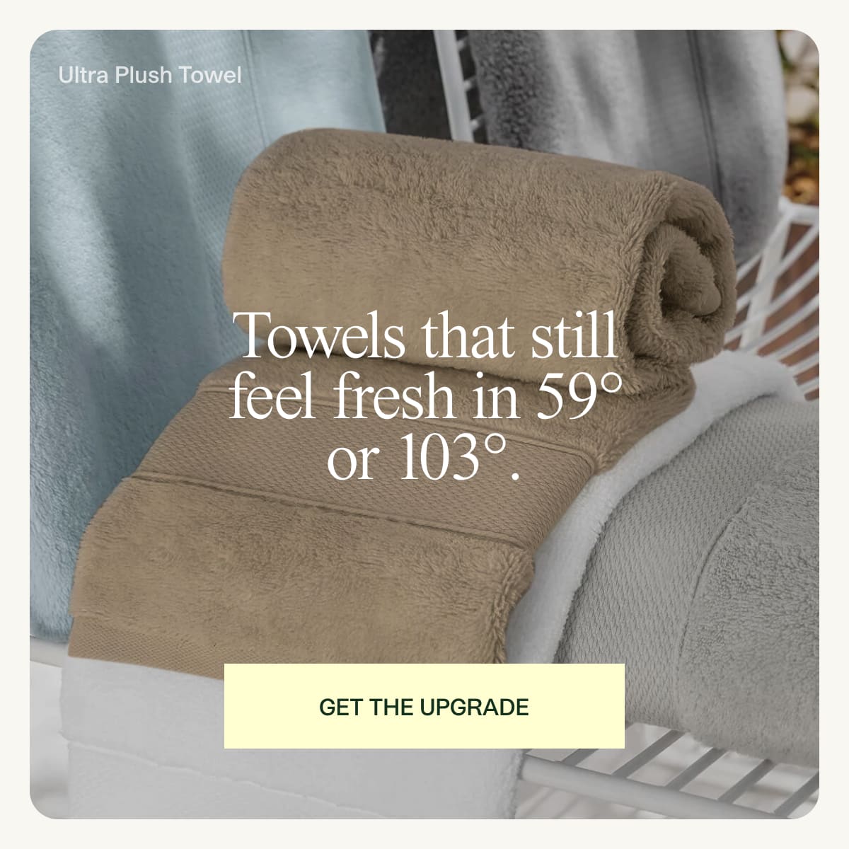 Towels still fresh