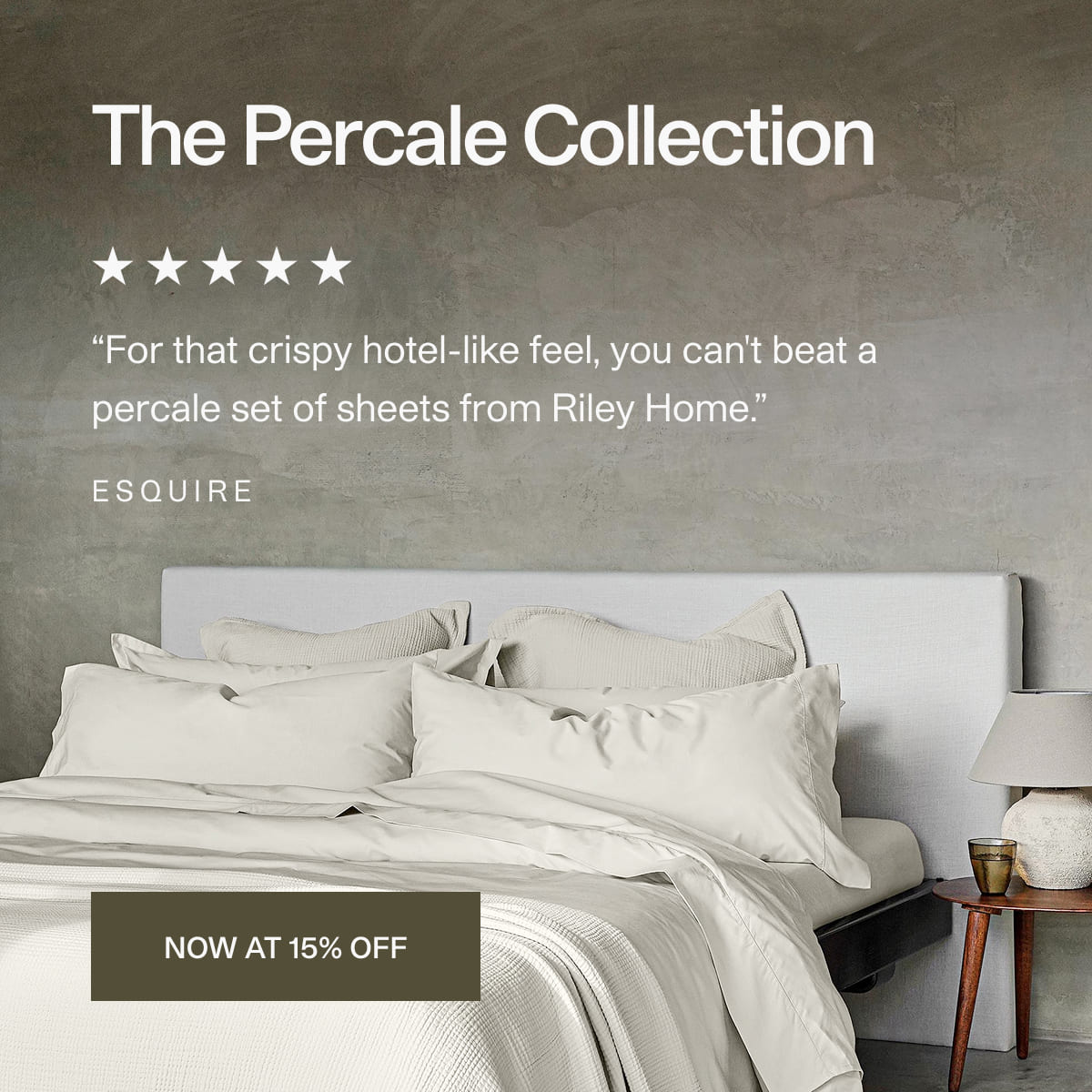 The percale collection