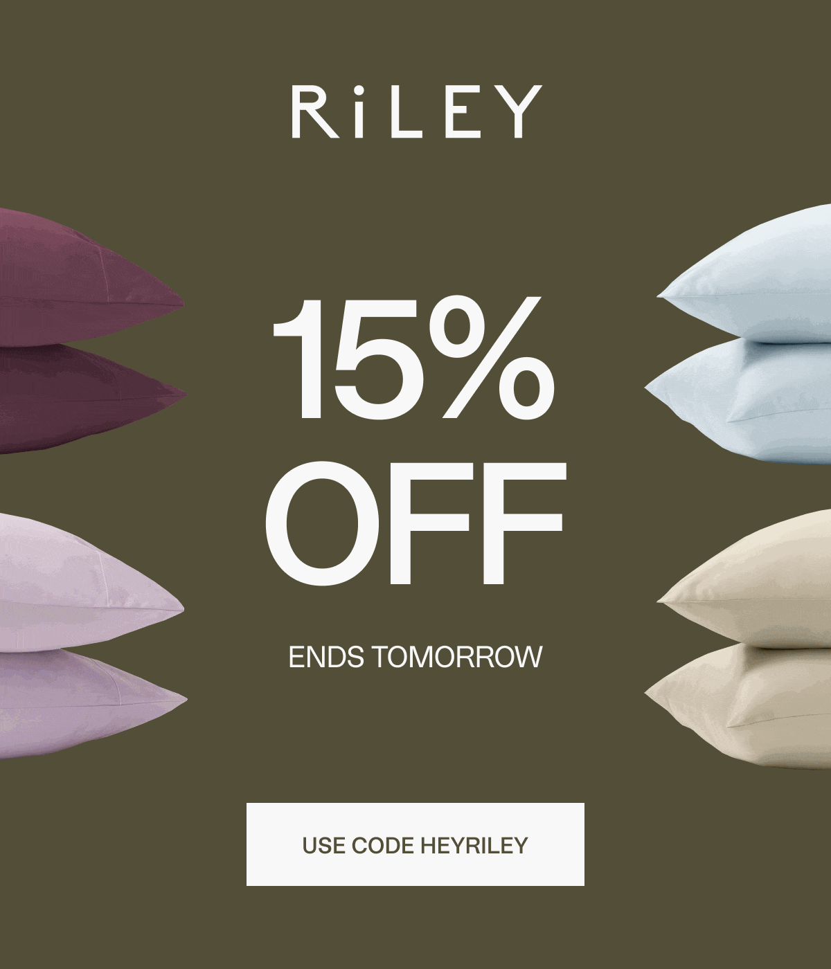 15% off ends tomorrow