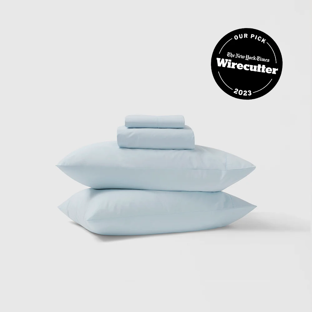 Image of Percale Sheet Set