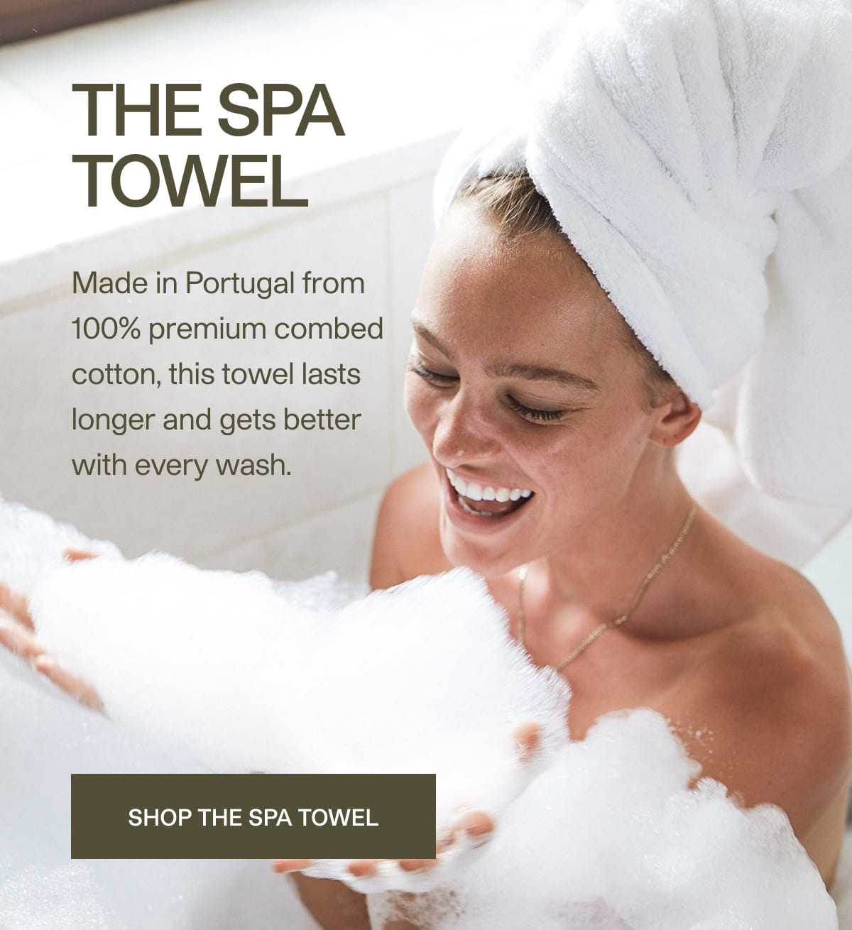 Shop the spa towel