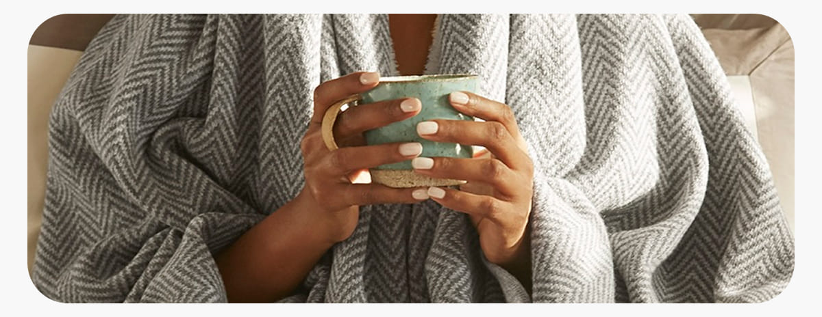 The cashmere throw
