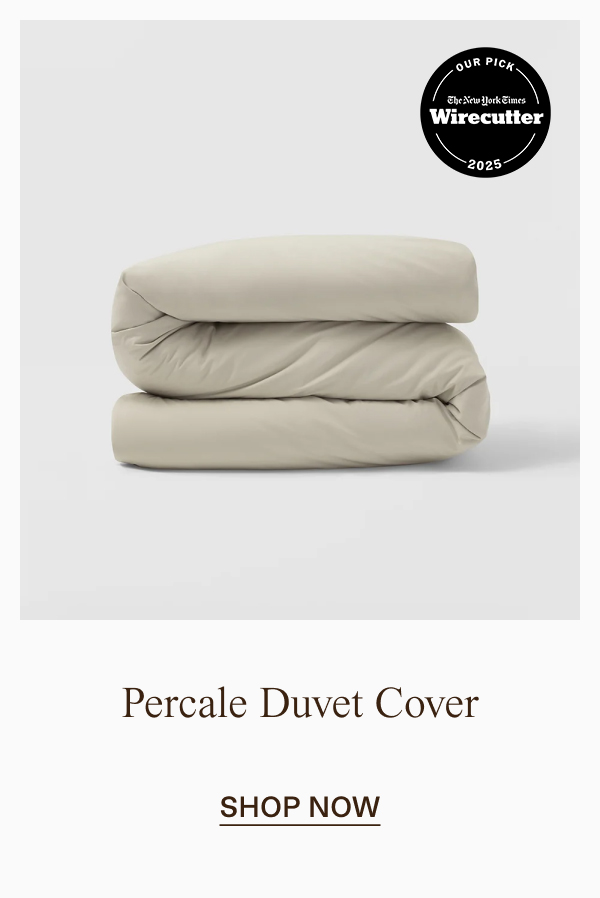 Percale Duvet Cover