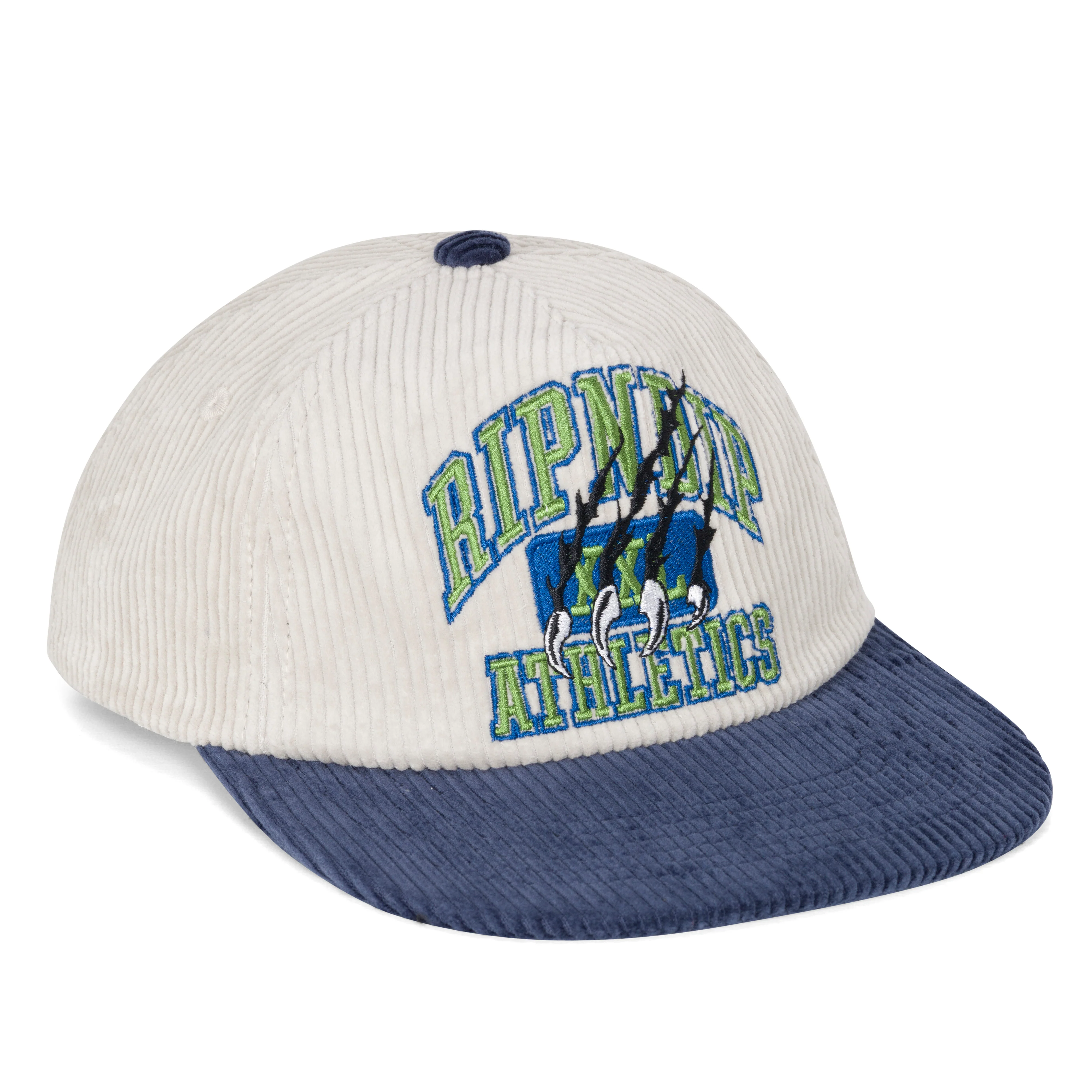Image of Ripndip Athletics Snapback (Bone/Navy)