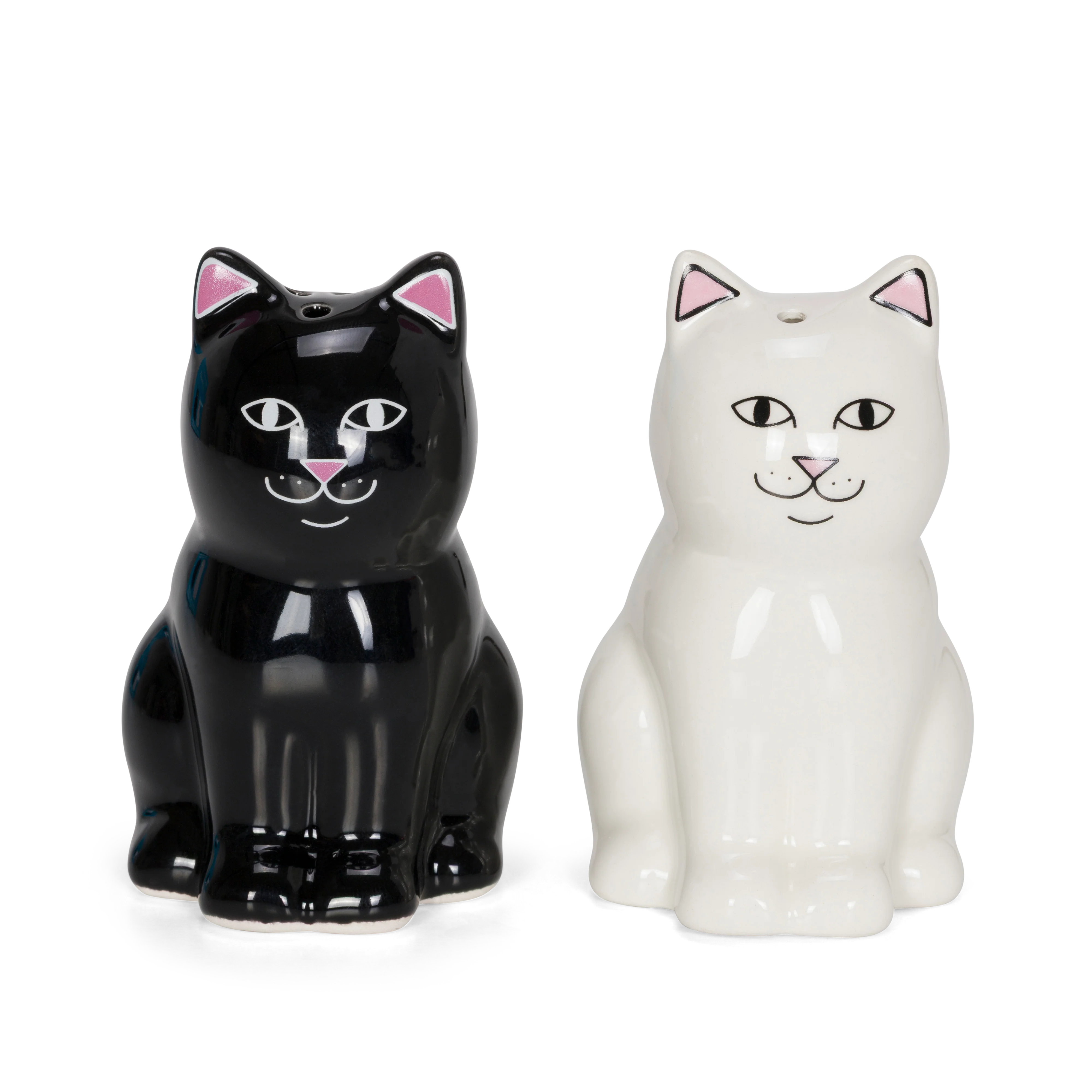 Image of Nerm Jerm Ceramic Salt / Pepper Shakers (White / Black)