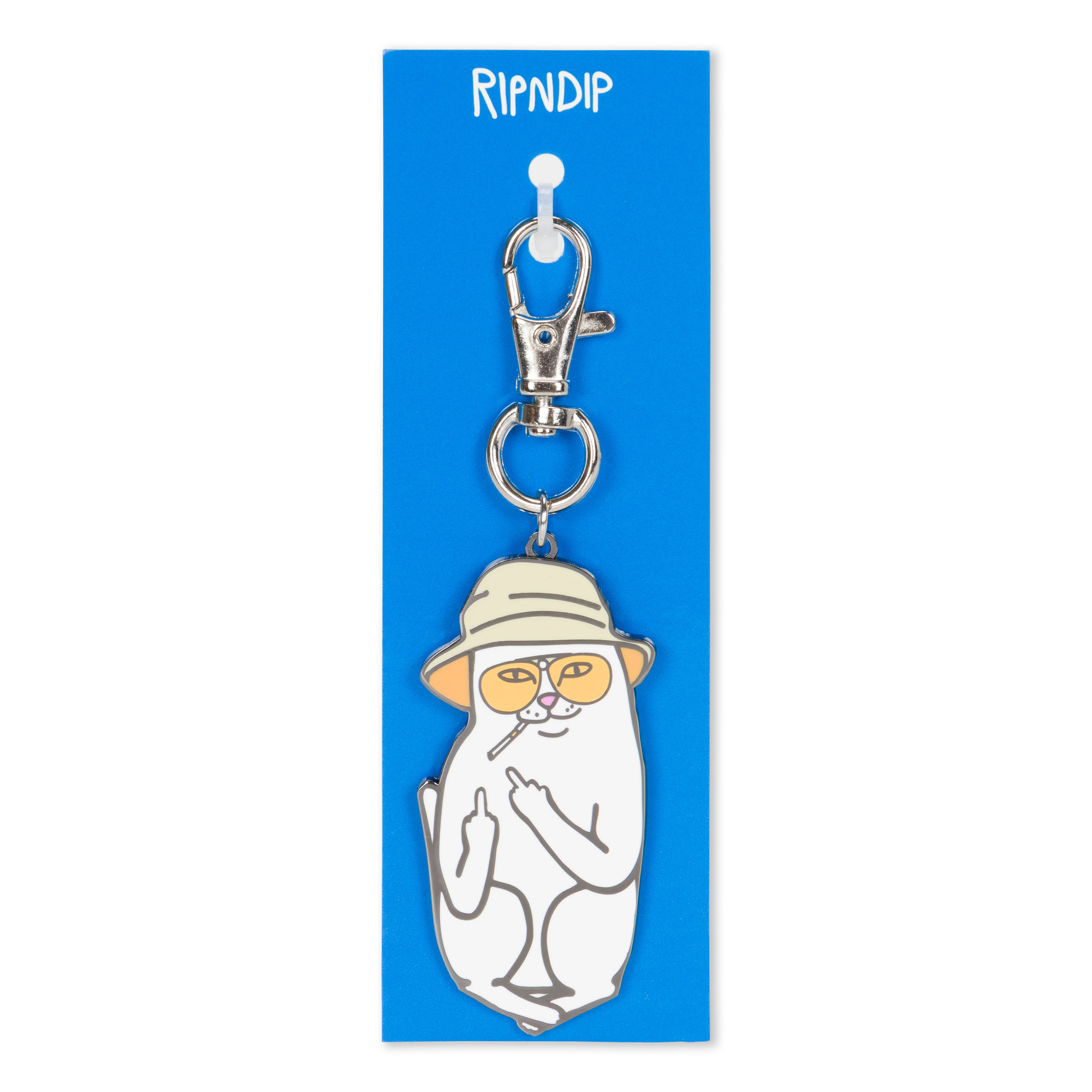 Image of Nermal S Thompson Keychain (Silver)