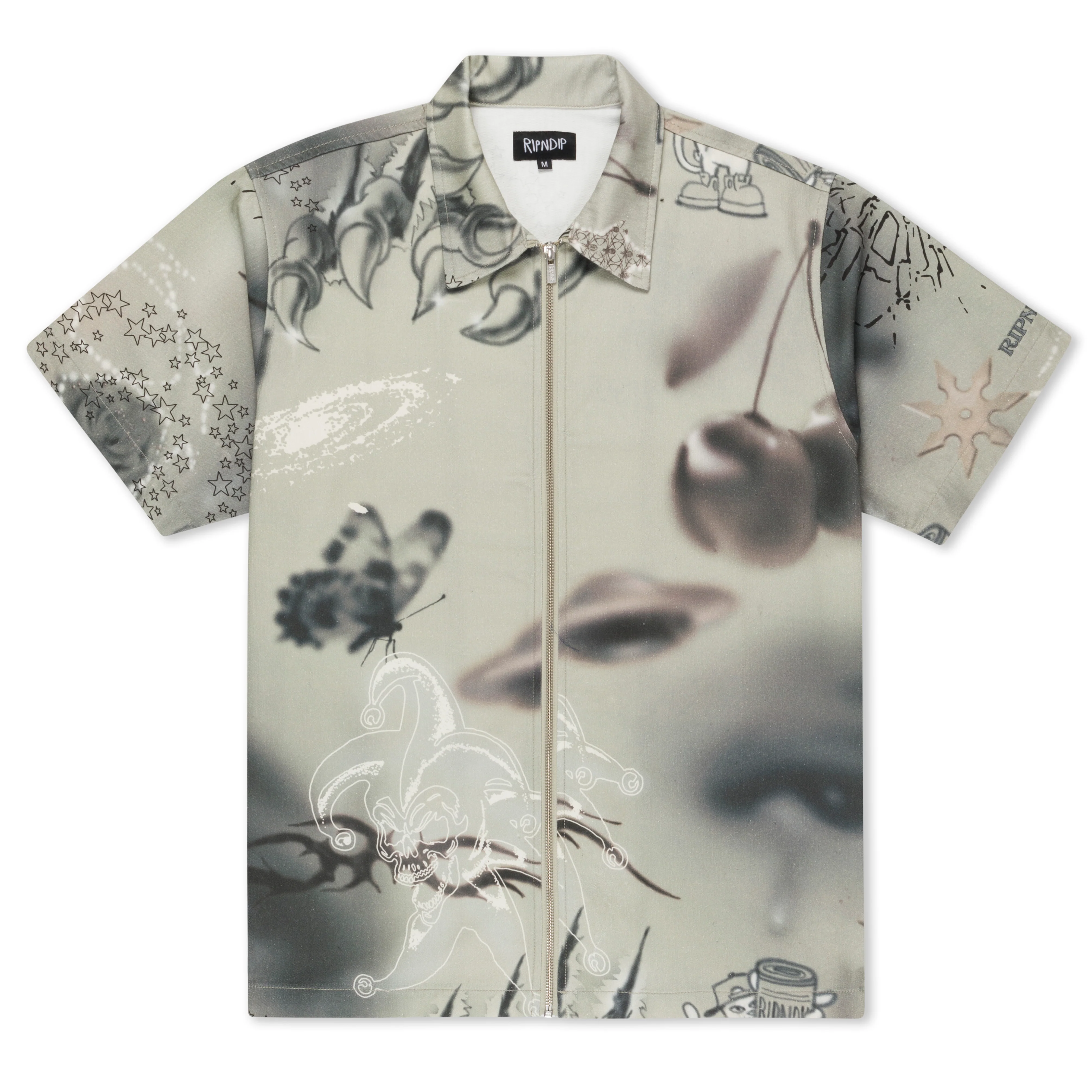 Image of Stargazing Zip Up Shirt (Multi)