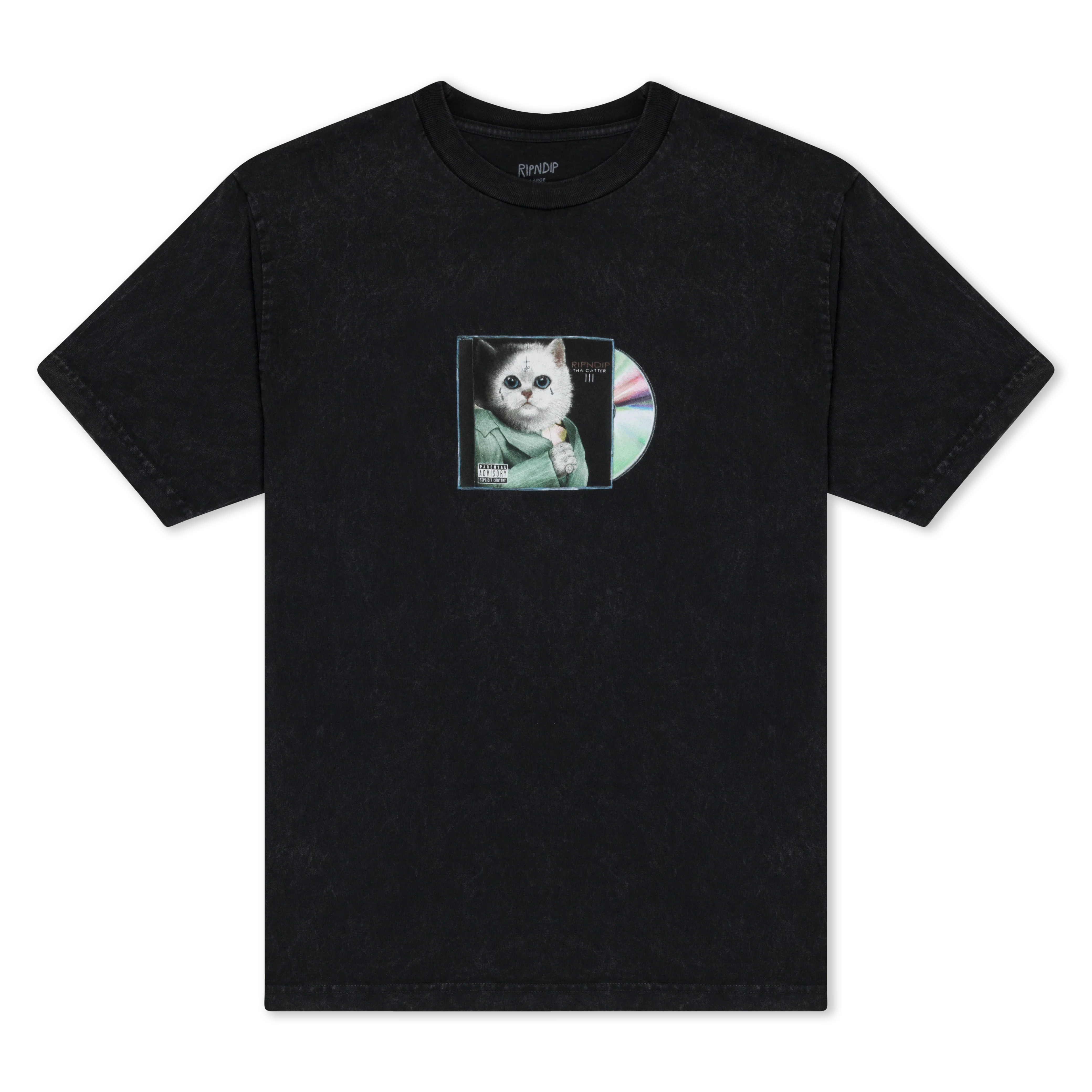 Image of Lil Nerm 3 Tee (Black Vintage Wash)