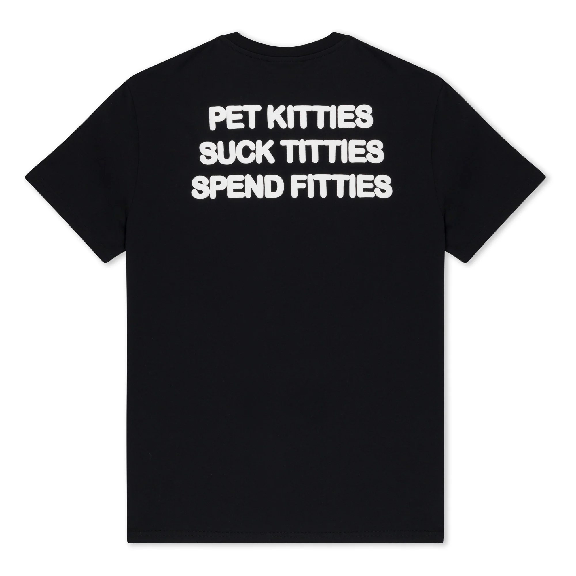 Image of Pet Kitties Tee (Black)